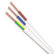  Καλώδιο Πλακέ NYIFY 3x1mm² Λευκό